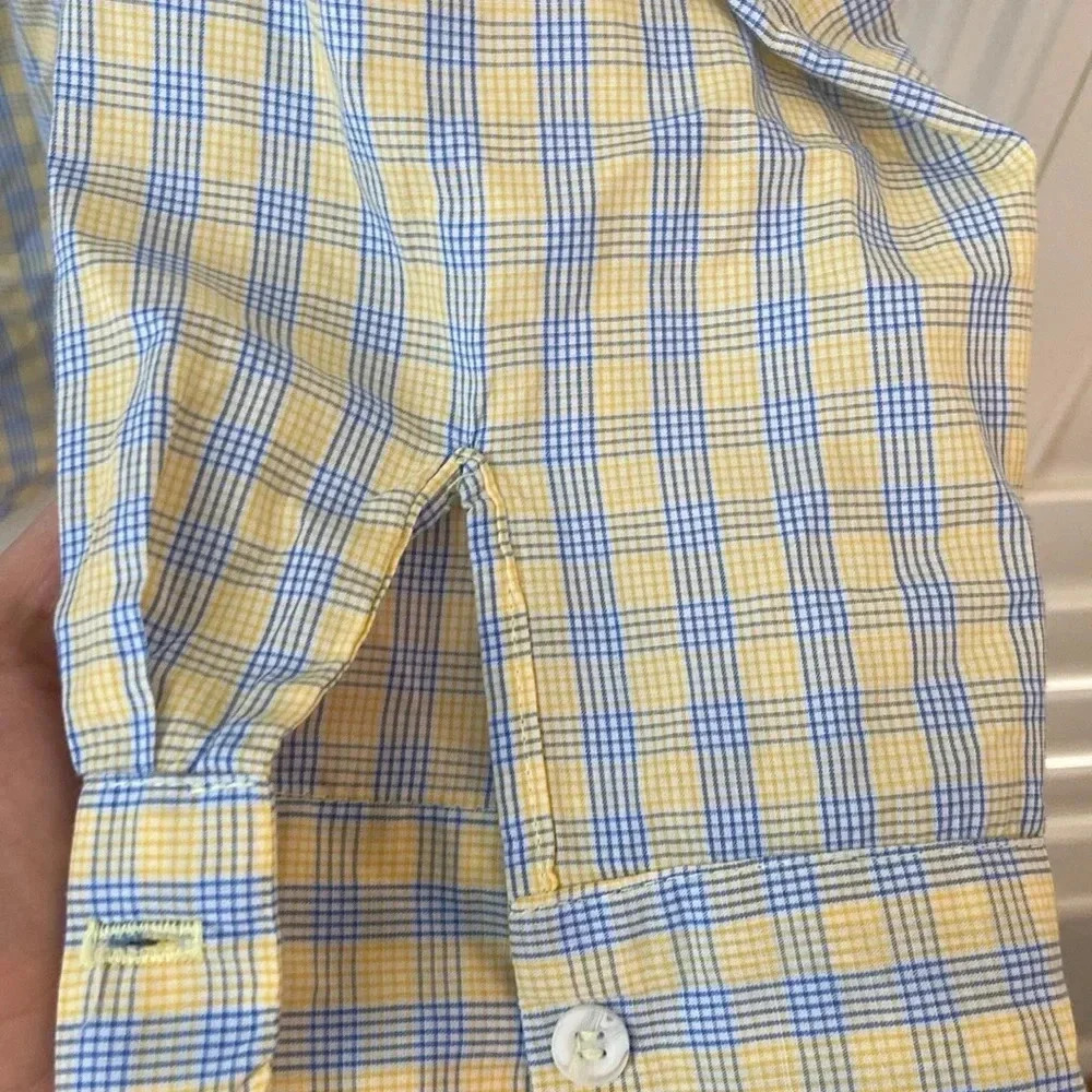 A Shirt Thing Penelope Yellow Check Shirt - Picture 6 of 8